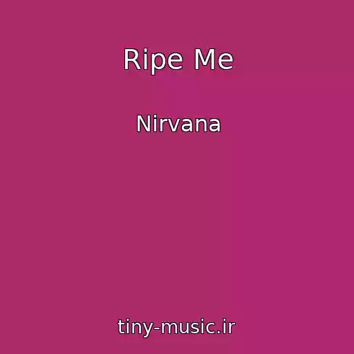 کاور آهنگ Ripe Me از Nirvana