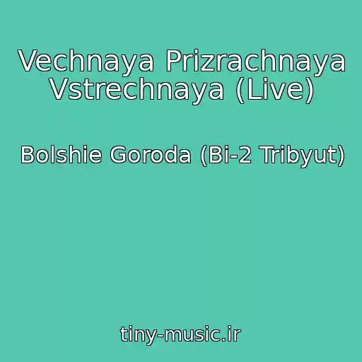 کاور آهنگ Vechnaya Prizrachnaya Vstrechnaya (Live) از Bolshie Goroda (Bi-2 Tribyut)