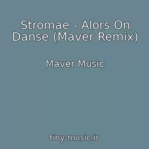 کاور آهنگ Stromae - Alors On Danse (Maver Remix) از Maver Music