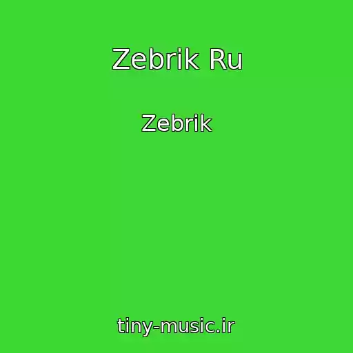 کاور آهنگ Zebrik Ru از Zebrik