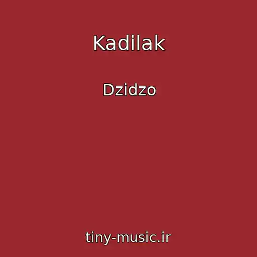 کاور آهنگ Kadіlak از Dzіdzo