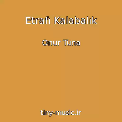 کاور آهنگ Etrafı Kalabalık از Onur Tuna