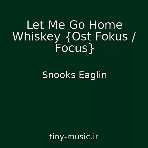 کاور آهنگ Let Me Go Home Whiskey {Ost Fokus / Focus} از Snooks Eaglin