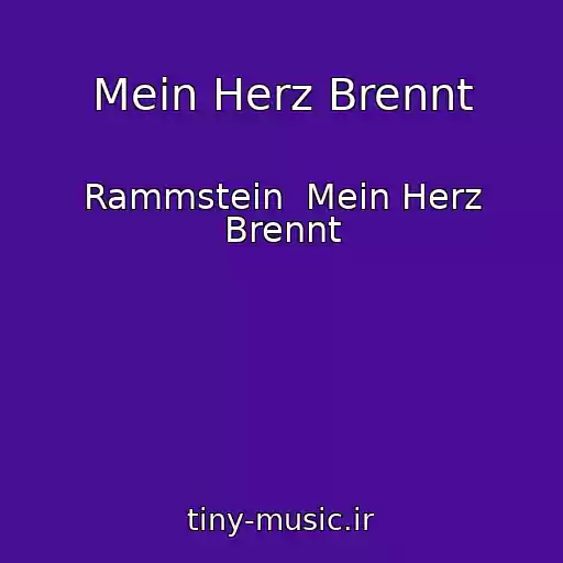 کاور آهنگ Mein Herz Brennt از Rammstein  Mein Herz Brennt
