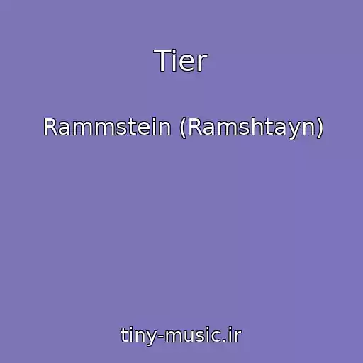 کاور آهنگ Tier از Rammstein (Ramshtayn)