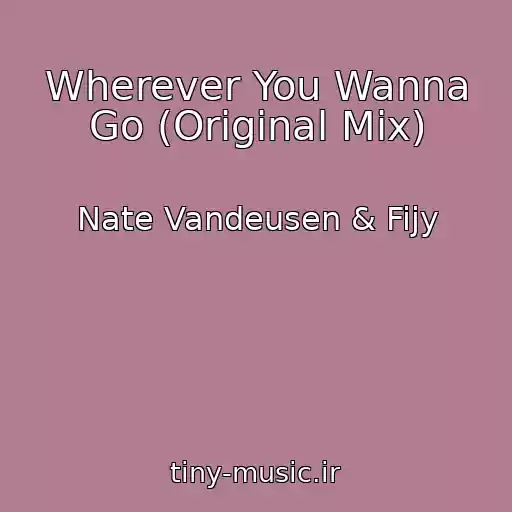 کاور آهنگ Wherever You Wanna Go (Original Mix) از Nate Vandeusen & Fijy