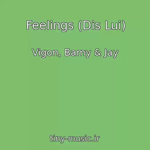 کاور آهنگ Feelings (Dis Lui) از Vigon, Bamy & Jay