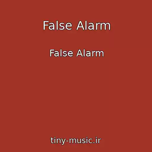 کاور آهنگ False Alarm از False Alarm