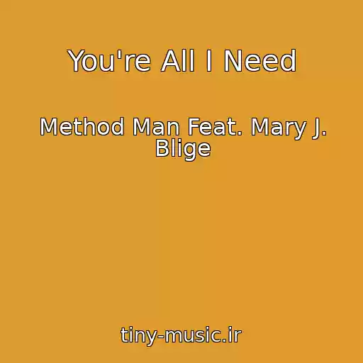 کاور آهنگ You're All I Need از Method Man Feat. Mary J. Blige