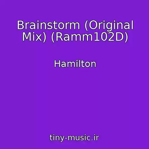 کاور آهنگ Brainstorm (Original Mix) (Ramm102D) از Hamilton
