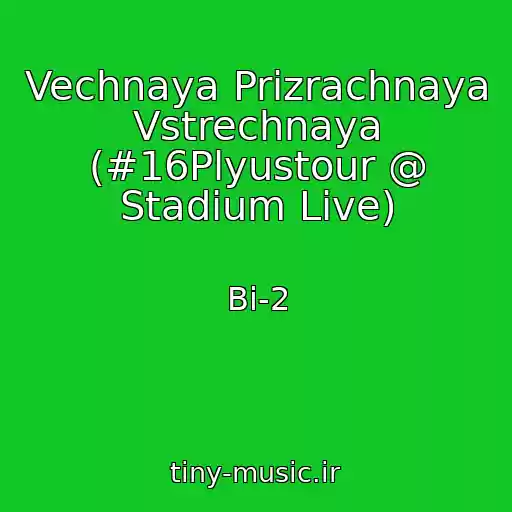 کاور آهنگ Vechnaya Prizrachnaya Vstrechnaya (#16Plyustour @ Stadium Live) از Bi-2