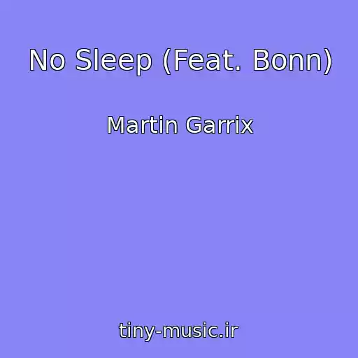 کاور آهنگ No Sleep (Feat. Bonn) از Martin Garrix