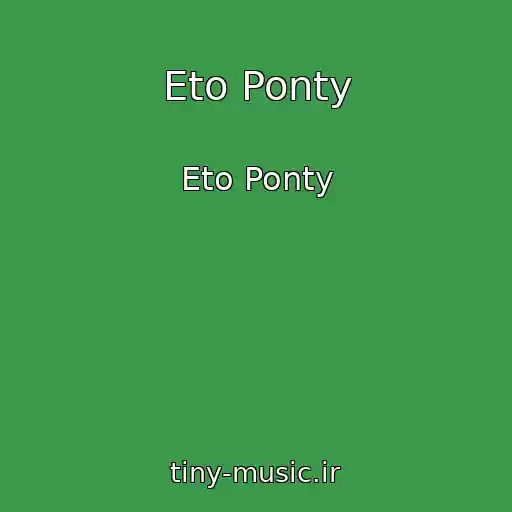 کاور آهنگ Eto Ponty از Eto Ponty