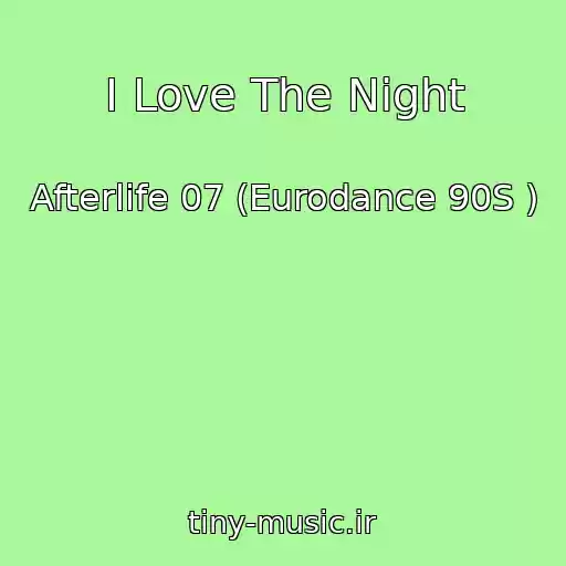 کاور آهنگ I Love The Night از Afterlife 07 (Eurodance 90S )