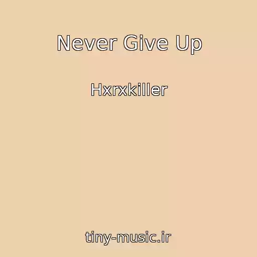کاور آهنگ Never Give Up از Hxrxkiller