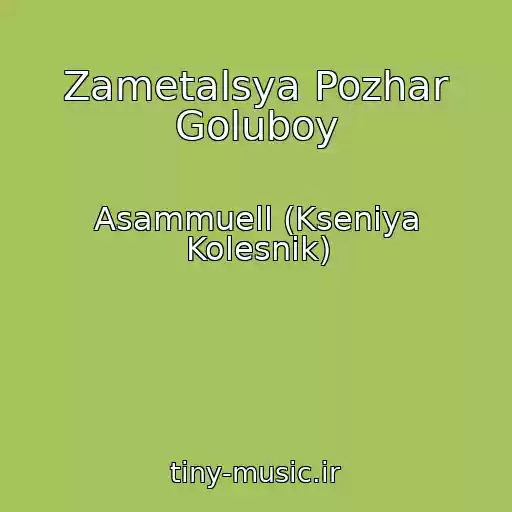 کاور آهنگ Zametalsya Pozhar Goluboy از Asammuell (Kseniya Kolesnik)