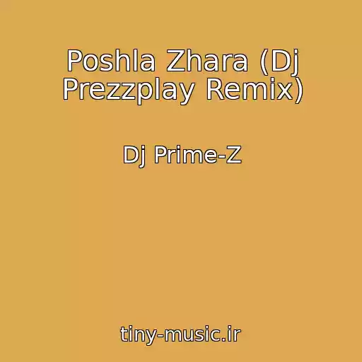 کاور آهنگ Poshla Zhara (Dj Prezzplay Remix) از Dj Prime-Z