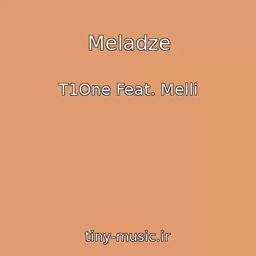 کاور آهنگ Meladze از T1One Feat. Melli