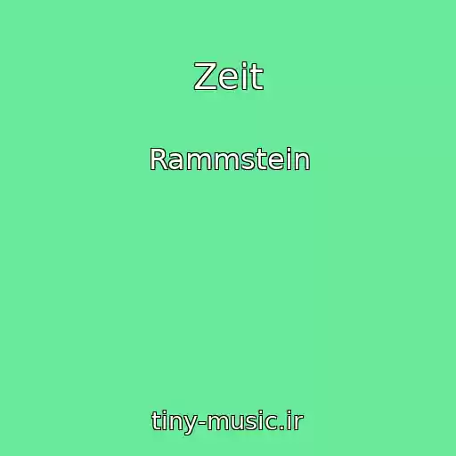 کاور آهنگ Zeit از Rammstein