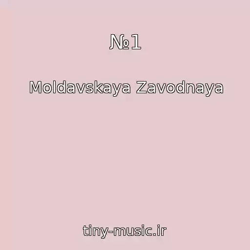 کاور آهنگ №1 از Moldavskaya Zavodnaya