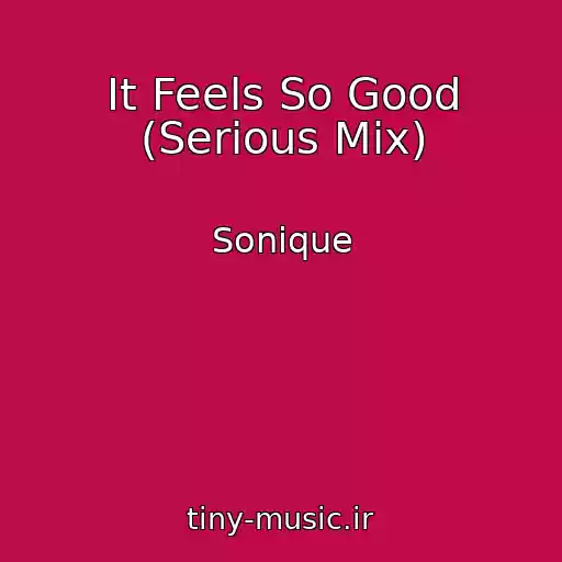 کاور آهنگ It Feels So Good (Serious Mix) از Sonique