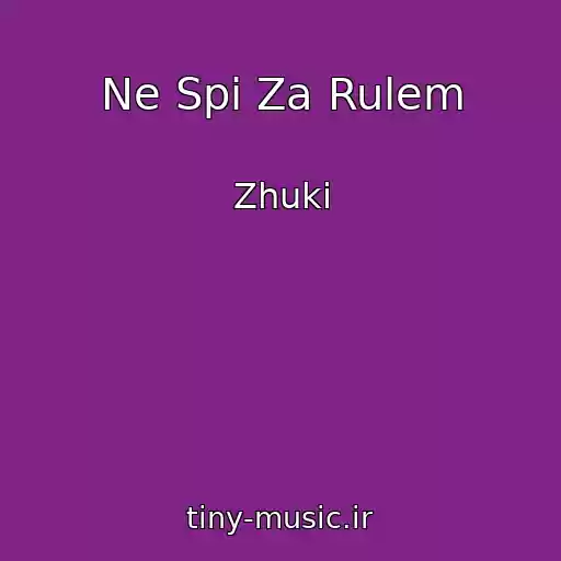 کاور آهنگ Ne Spi Za Rulem از Zhuki