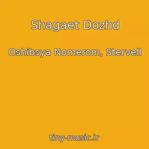 کاور آهنگ Shagaet Dozhd از Oshibsya Nomerom, Stervell