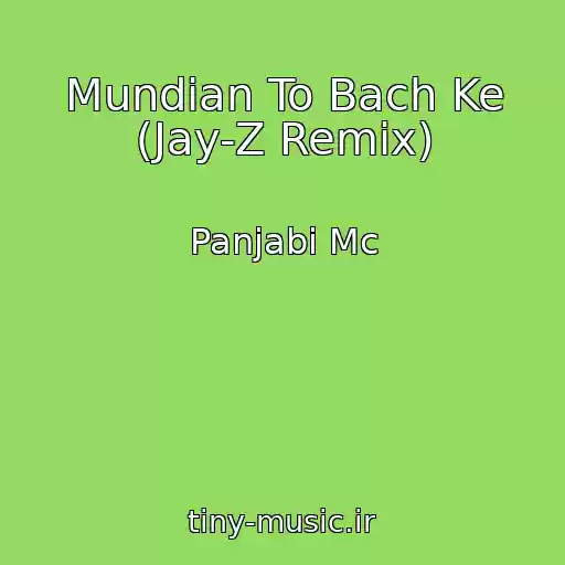 کاور آهنگ Mundian To Bach Ke (Jay-Z Remix) از Panjabi Mc