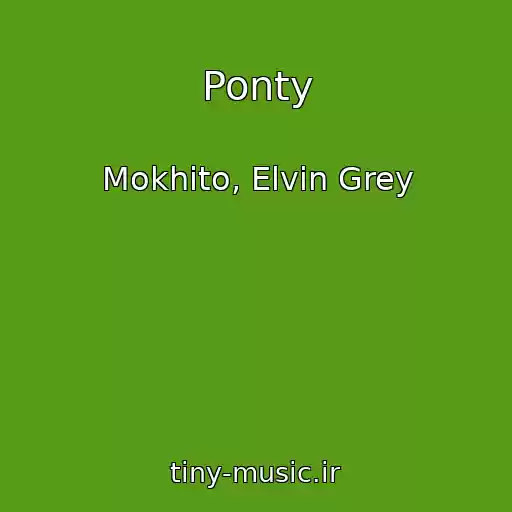 کاور آهنگ Ponty از Mokhito, Elvin Grey