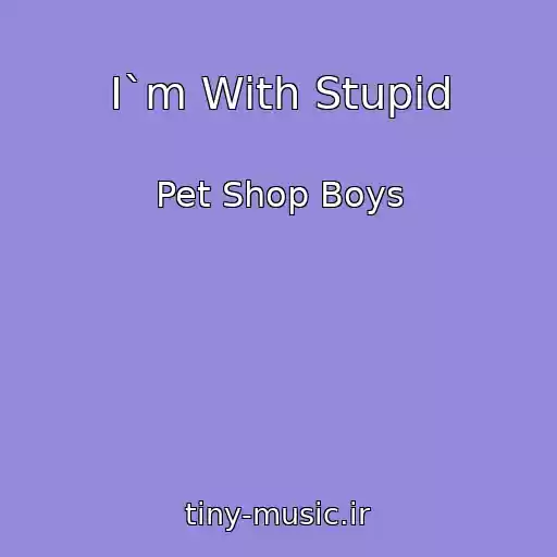 کاور آهنگ I`m With Stupid از Pet Shop Boys