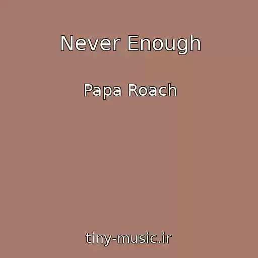کاور آهنگ Never Enough از Papa Roach