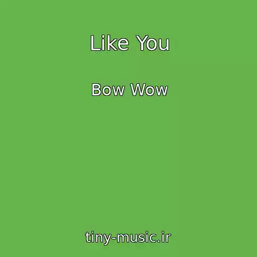 کاور آهنگ Like You از Bow Wow
