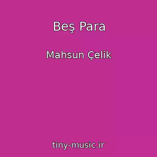 کاور آهنگ Beş Para از Mahsun Çelik