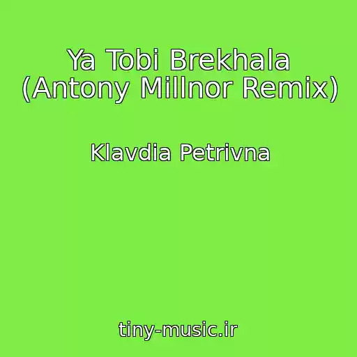 کاور آهنگ Ya Tobі Brekhala (Antony Millnor Remix) از Klavdia Petrivna