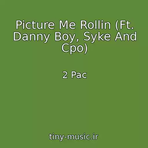 کاور آهنگ Picture Me Rollin (Ft. Danny Boy, Syke And Cpo) از 2 Pac