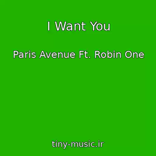 کاور آهنگ I Want You از Paris Avenue Ft. Robin One