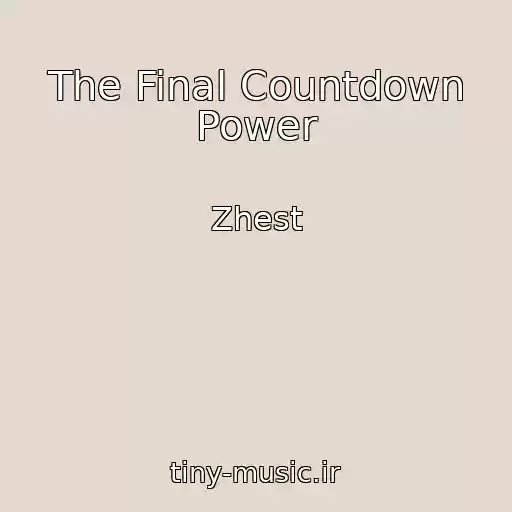 کاور آهنگ The Final Countdown Power از Zhest