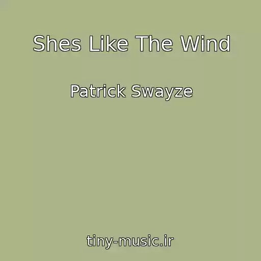 کاور آهنگ Shes Like The Wind از Patrick Swayze