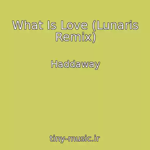 کاور آهنگ What Is Love (Lunaris Remix) از Haddaway
