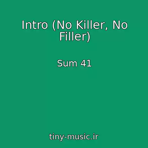 کاور آهنگ Intro (No Killer, No Filler) از Sum 41