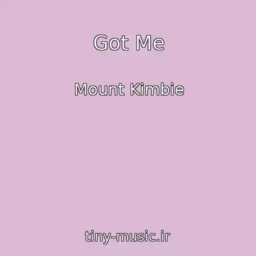 کاور آهنگ Got Me از Mount Kimbie