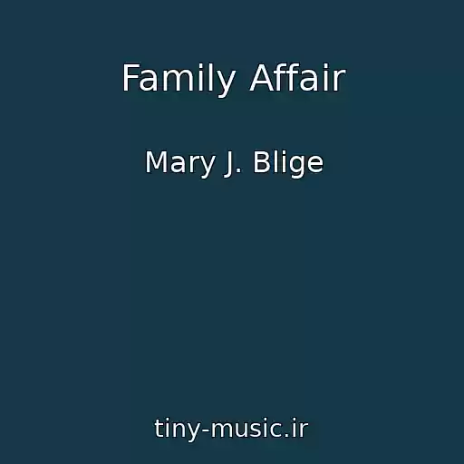 کاور آهنگ Family Affair از Mary J. Blige