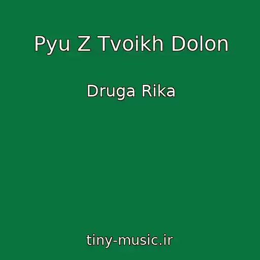 کاور آهنگ Pyu Z Tvoikh Dolon از Druga Rika
