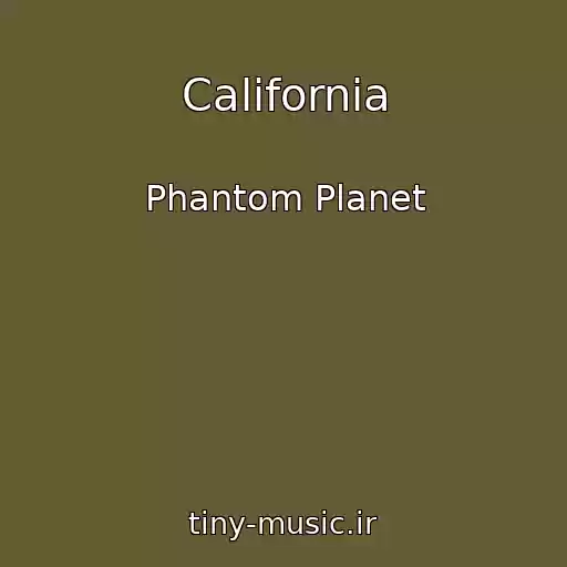 کاور آهنگ California از Phantom Planet
