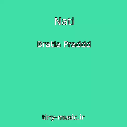 کاور آهنگ Nati از Bratia Praddd