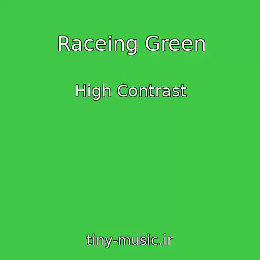 کاور آهنگ Raceing Green از High Contrast