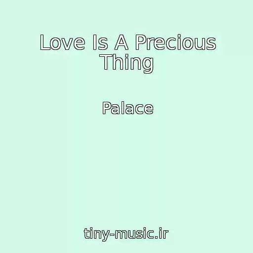 کاور آهنگ Love Is A Precious Thing از Palace