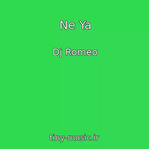 کاور آهنگ Ne Ya از Dj Romeo