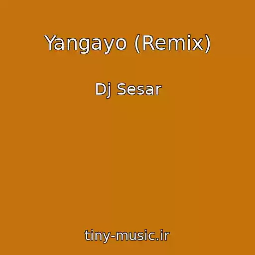 کاور آهنگ Yangayo (Remix) از Dj Sesar