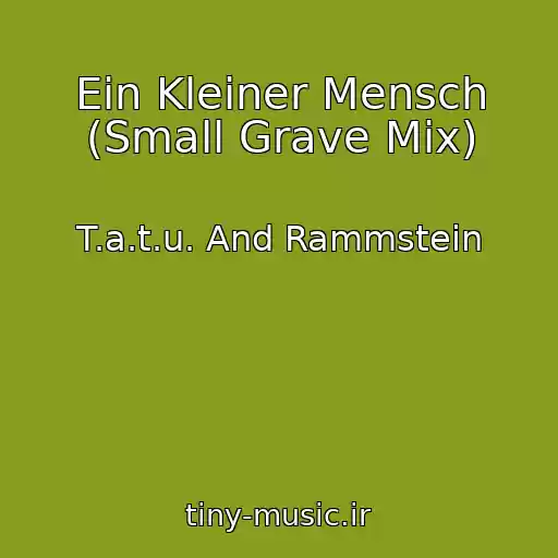 کاور آهنگ Ein Kleiner Mensch (Small Grave Mix) از T.a.t.u. And Rammstein